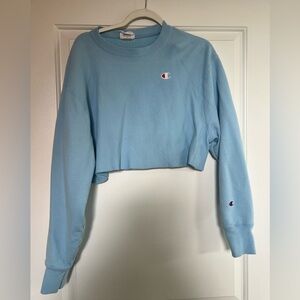 Champion Cropped Crewneck Sweatshirt